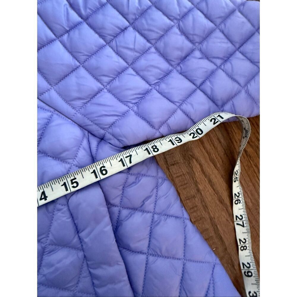 Athleta whisper featherless down purple puffer jacket size xxs - Picture 6 of 9